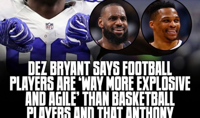 乐鱼体育官方-前NFL球员：能打NFL的NBA球员没几个 詹姆斯非人类的身体素质可以