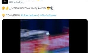 孰美？解放者杯官推晒十分角世界波：赖斯？不，是乔迪-阿尔西瓦